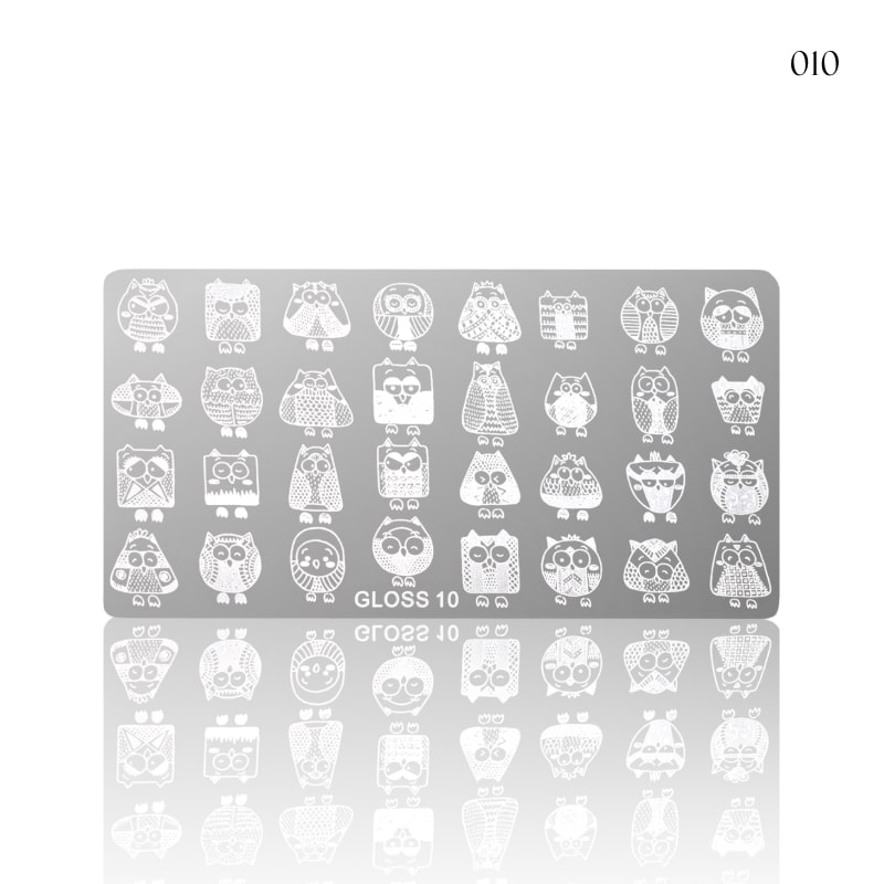 Stamping plate GLOSS 10