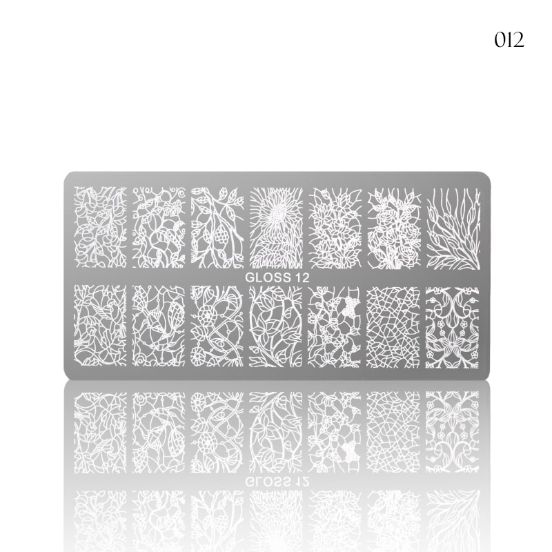 Stamping plate GLOSS 12