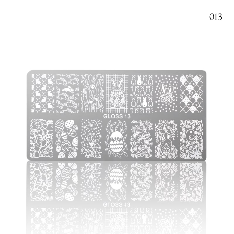 Stamping plate GLOSS 13