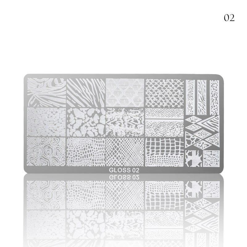 Stamping plate GLOSS 02