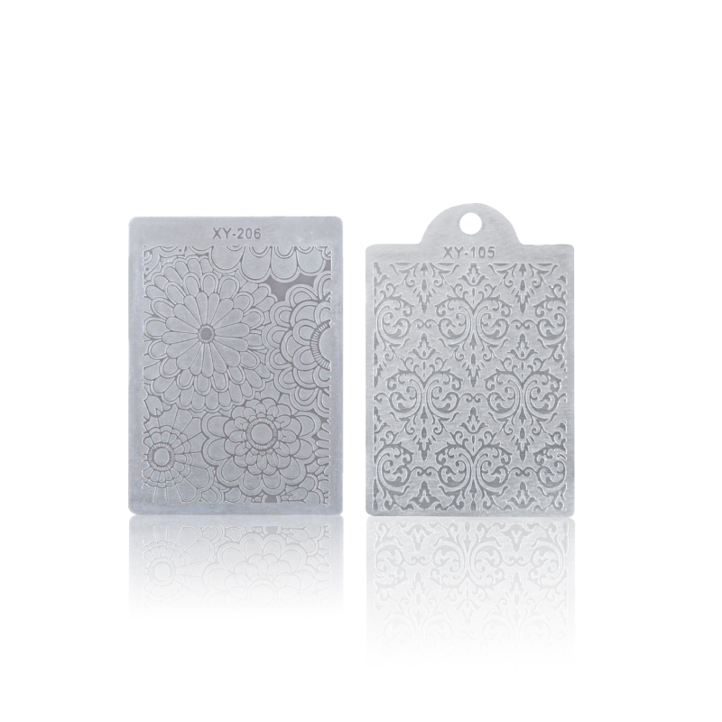 GLOSS stamping set (double-sided stamp and 2 scrapers) photo-4