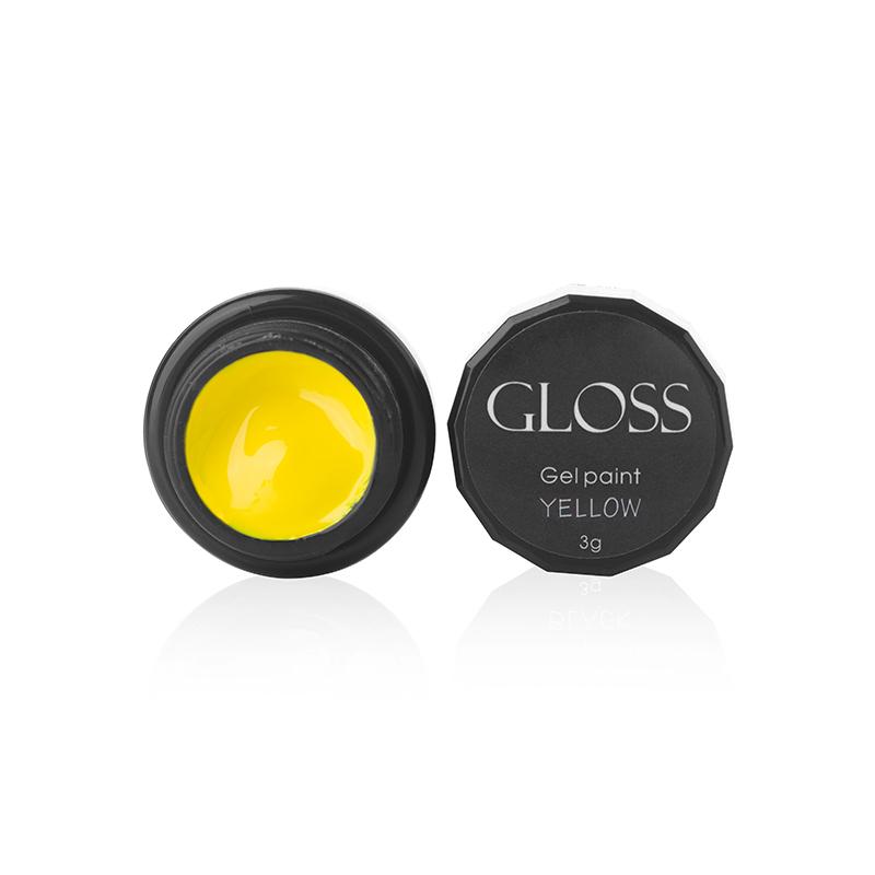 Gel paint GLOSS Yellow