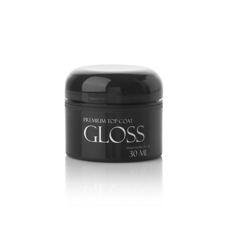 Sticky top GLOSS Premium Top Coat, 30 ml