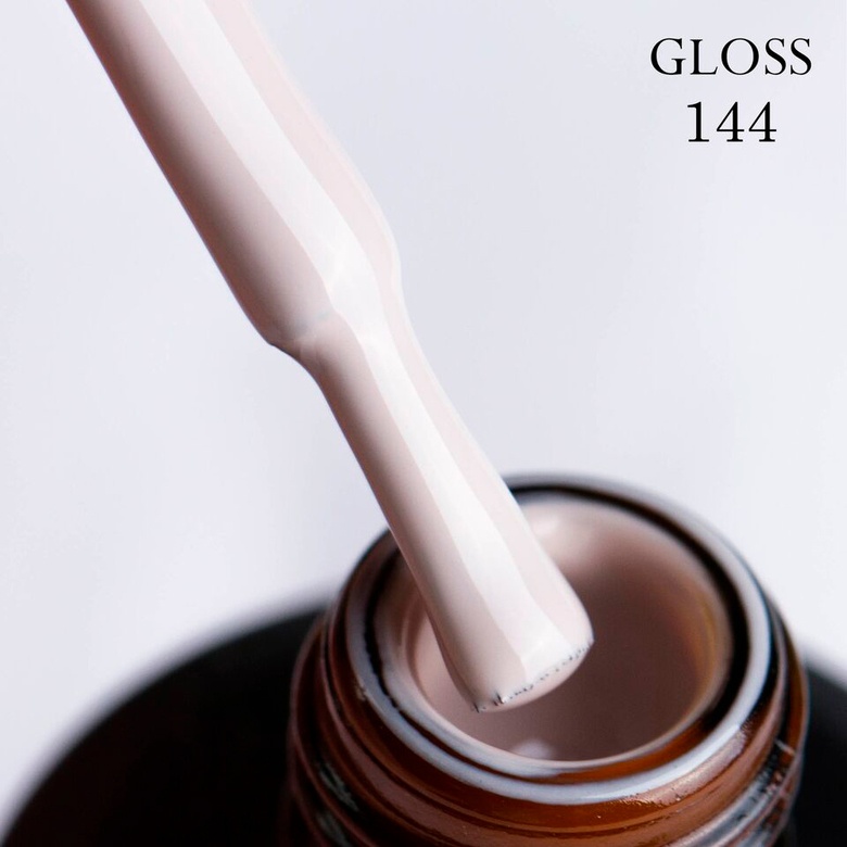 Gel polish GLOSS 144 (nude), 11 ml