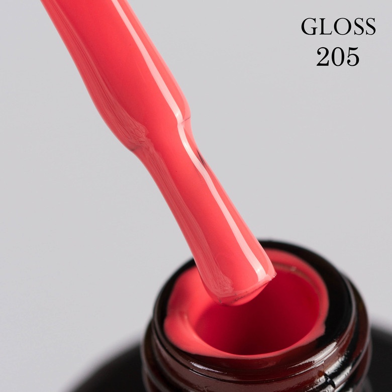 Gel polish GLOSS 205 (lingonberry), 11 ml