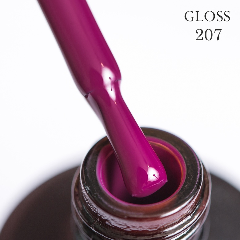 Gel polish GLOSS 207 (cherry), 11 ml