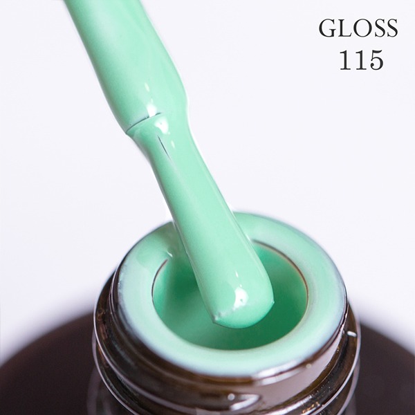 Gel polish GLOSS 115 (turquoise), 11 ml