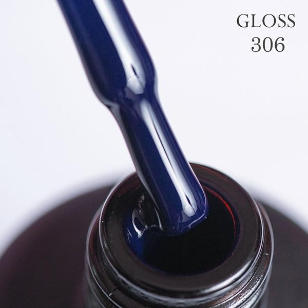 Gel polish GLOSS 306 (ultramarine), 11 ml