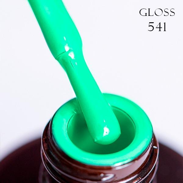 Gel polish GLOSS 541 (green apple), 11 ml