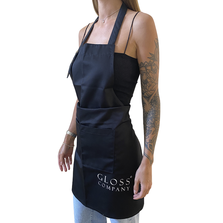 An apron GLOSS